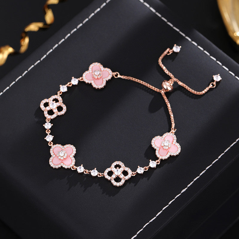Four Leaf Clover Cleef Bracelet