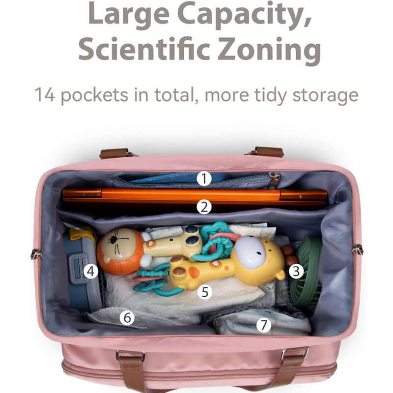 Large Capacity Multifunctional Mummy Backpack