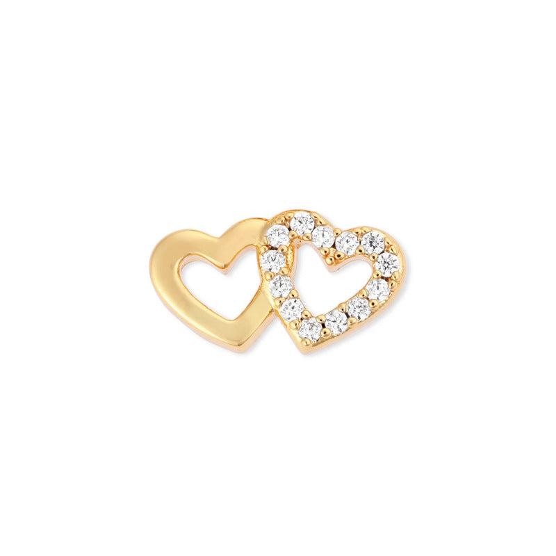 DIY Heart Locket Necklace Charm | JFN202-1