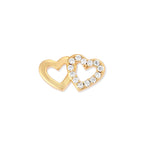 DIY Heart Locket Necklace Charm | JFN202-1