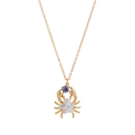 Ocean Marine Animal Pearl Necklace