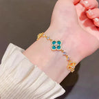 Four Leaf Clover Cleef Bracelet