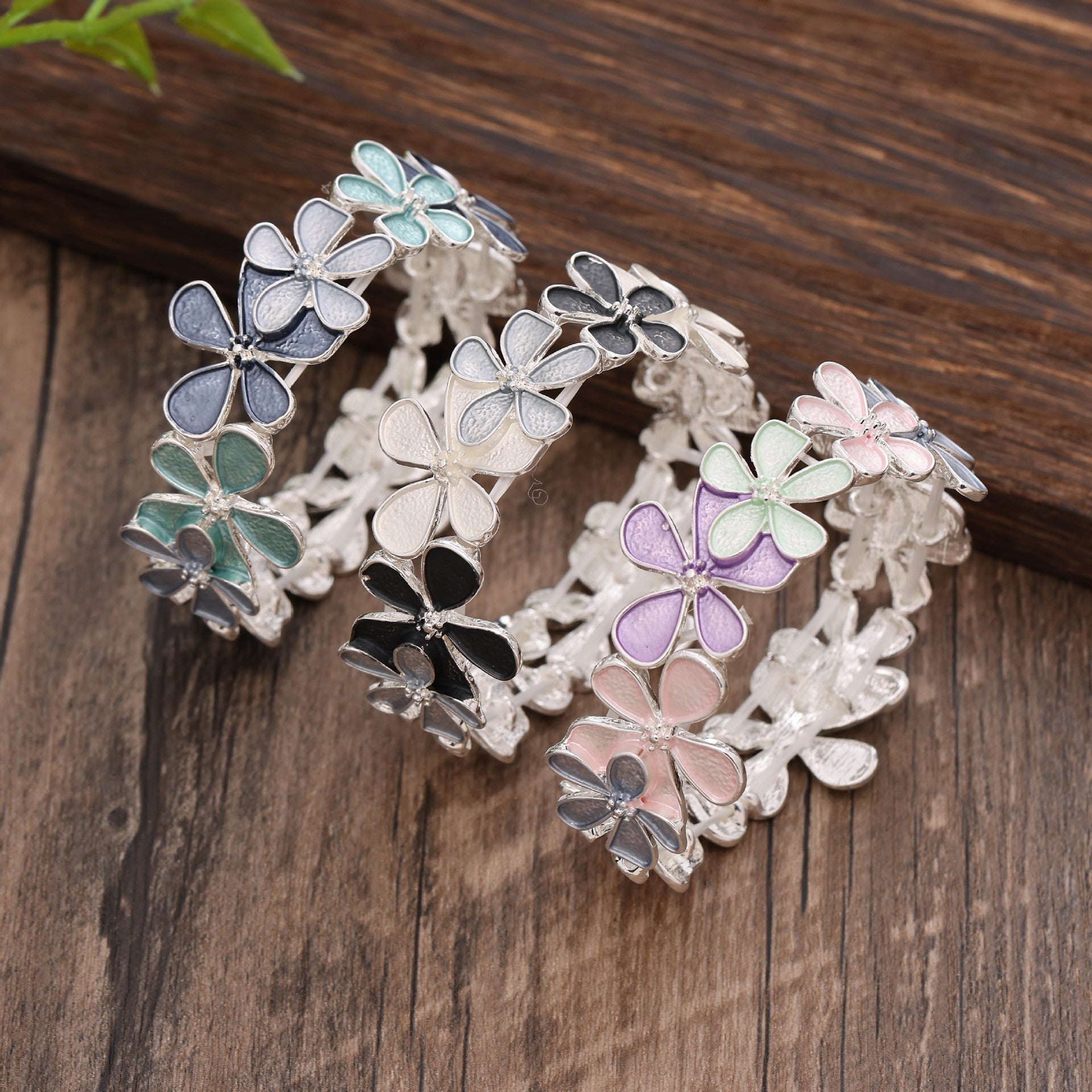 Hand-Painted Sakura Blossom Strengthy Bracelet