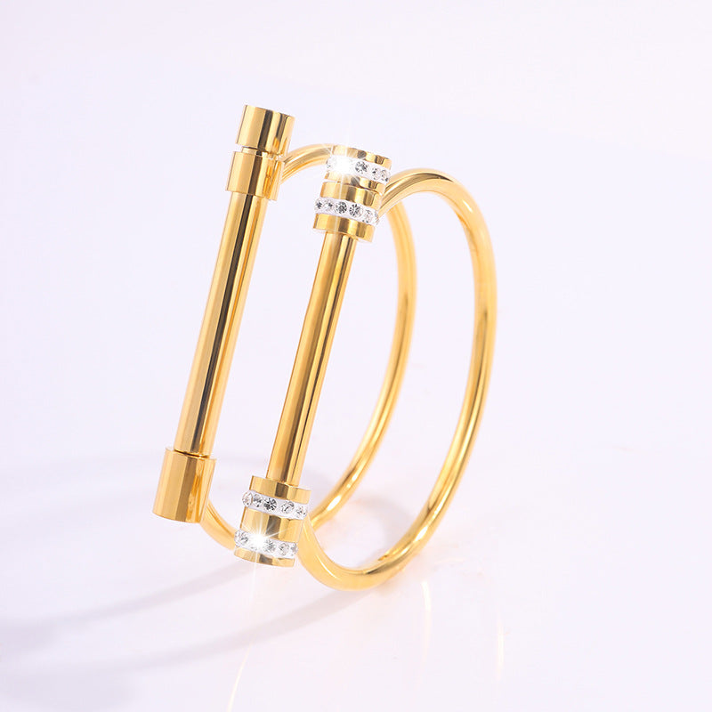 Waterproof Horseshoe Unisex Buckle Bracelet