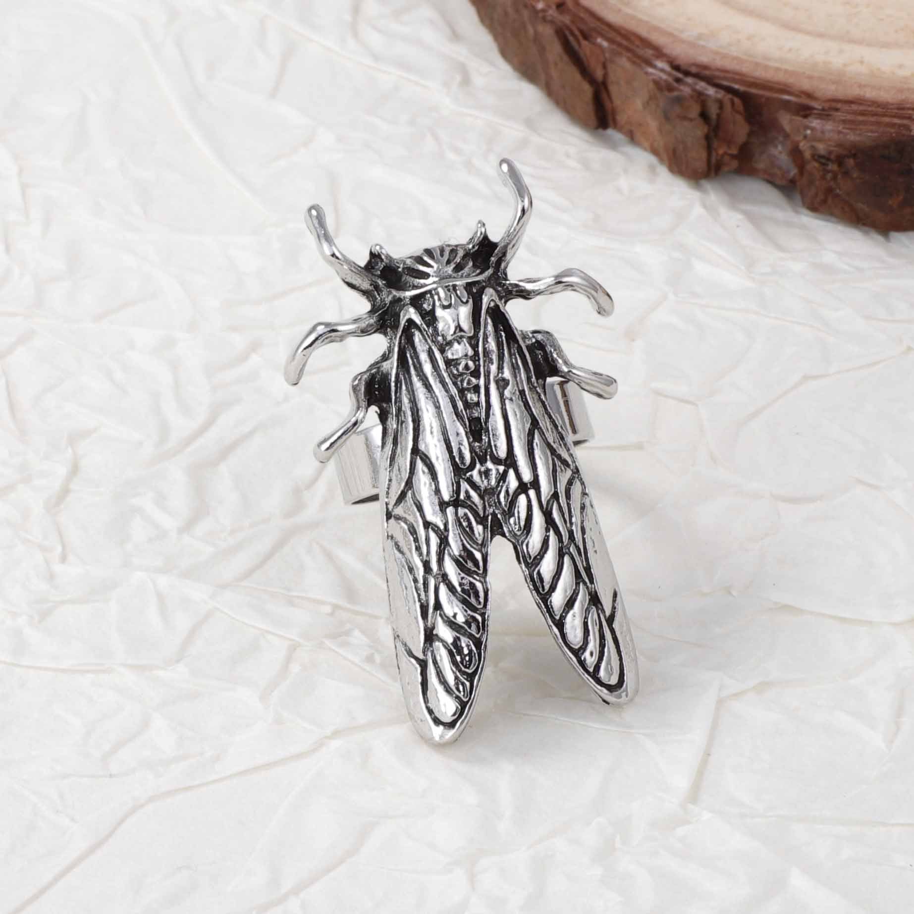 Quirky Ladybug Insect Ring
