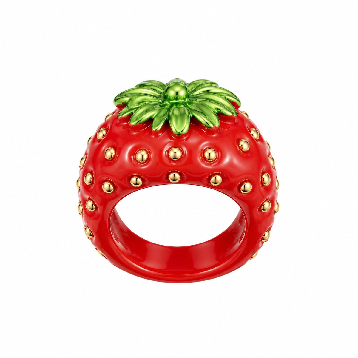 Fruity Fun Colorful Statement Ring