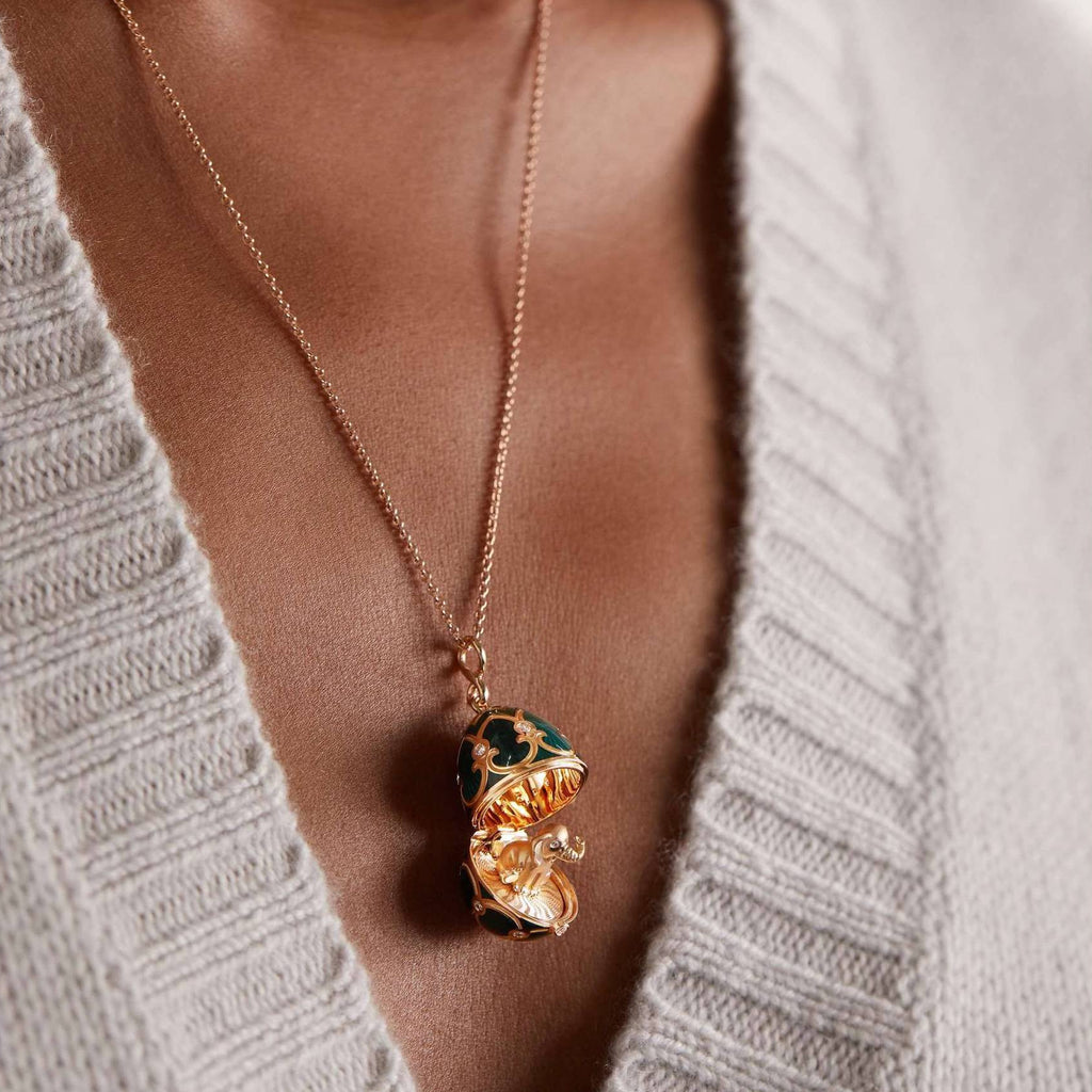Hidden Treasure Surprise Egg Necklace