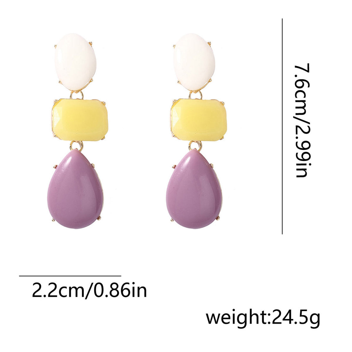 Dopamine Sugar Candy Y2K Earring