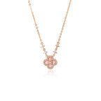 Conch Shell Clover Necklace