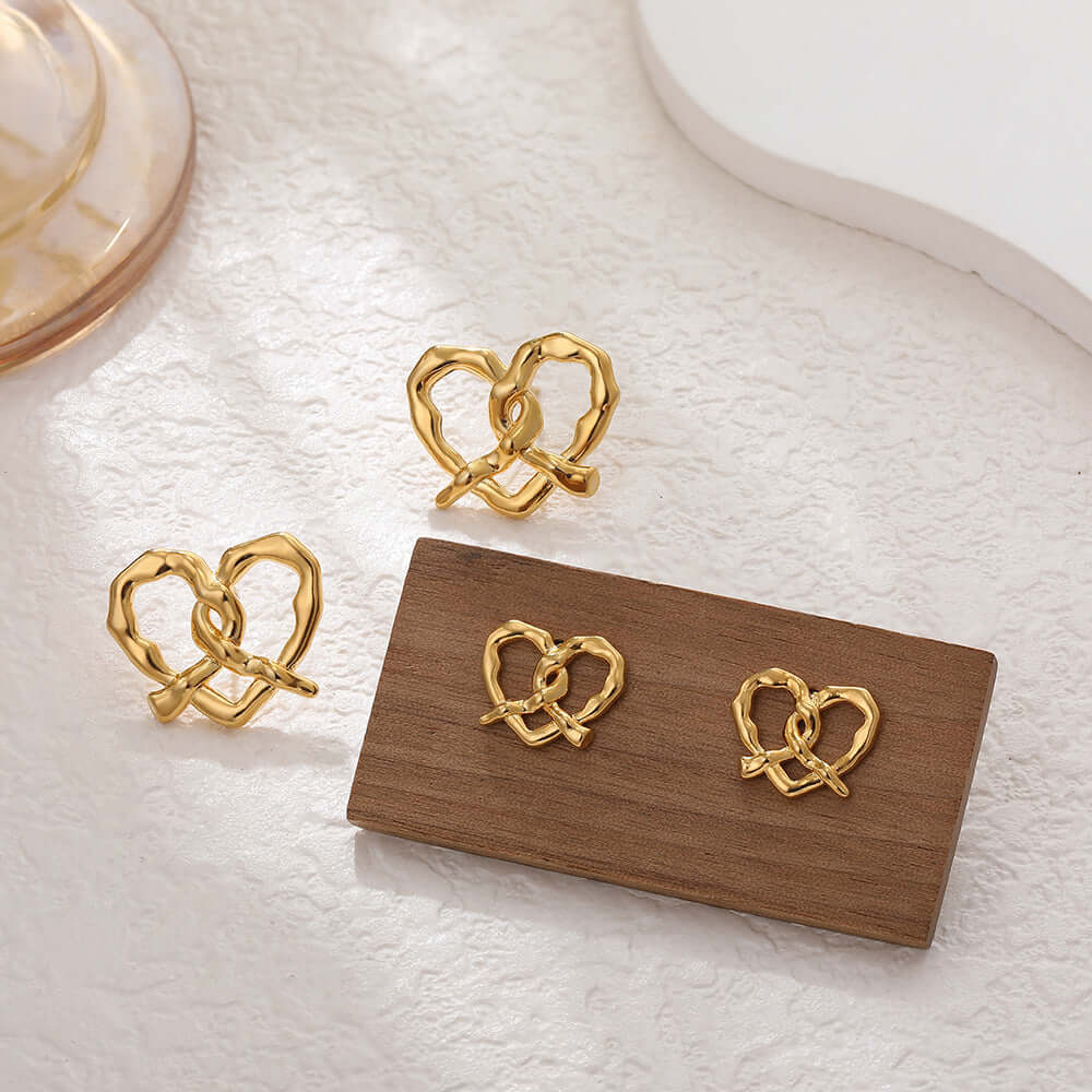 Chic Baguette Earrings Stud