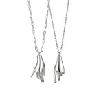 Hold My Hand Promise Matching Chain Necklace