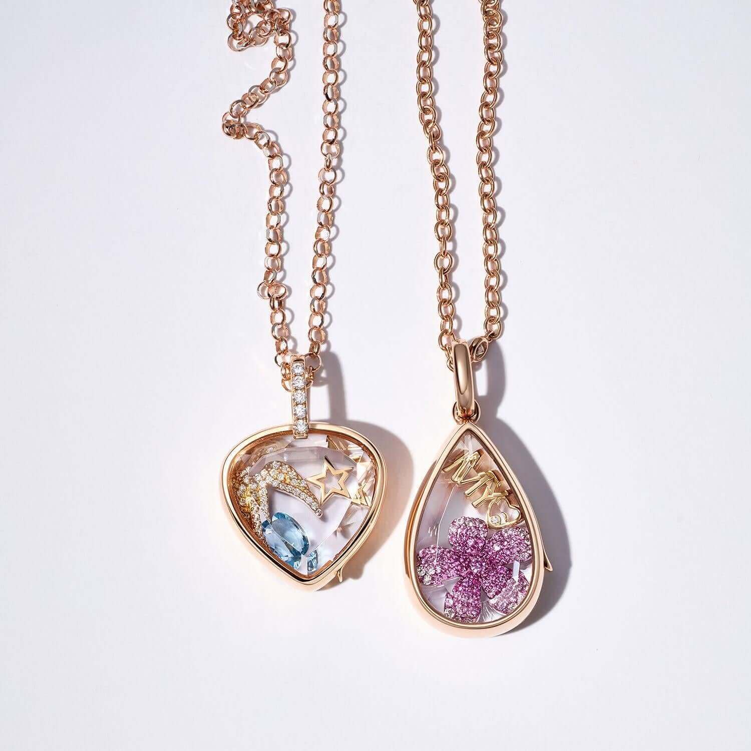 DIY Heart Locket Necklace Charm