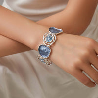 Y2K Two Tone Cat Split Index Ring