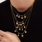 CreatIve Tree of Life Bear Paw Charm Necklace