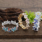 Y2K Two Tone Cat Split Index Ring