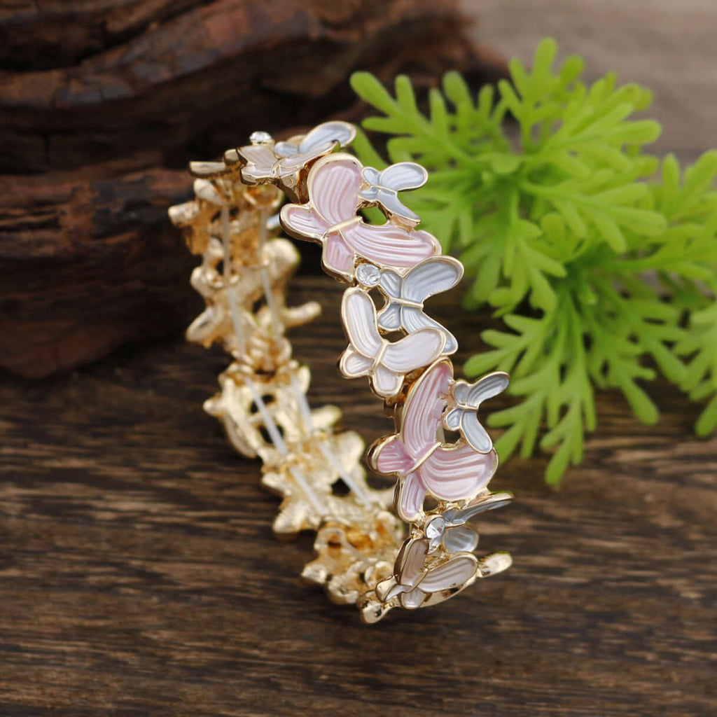 Y2K Two Tone Cat Split Index Ring