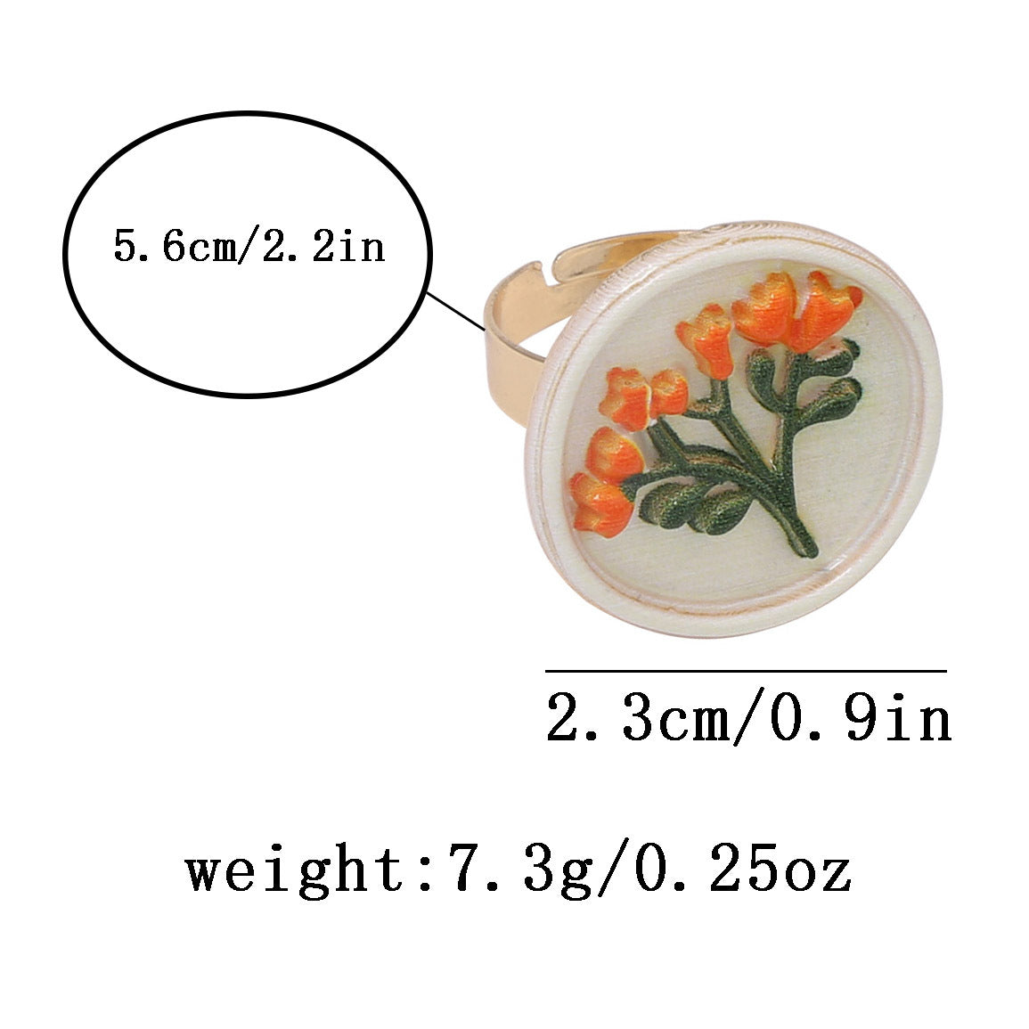 Spring Garden Flower Bloom Ring