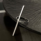 Chunky Vertical Bar Statement Ring