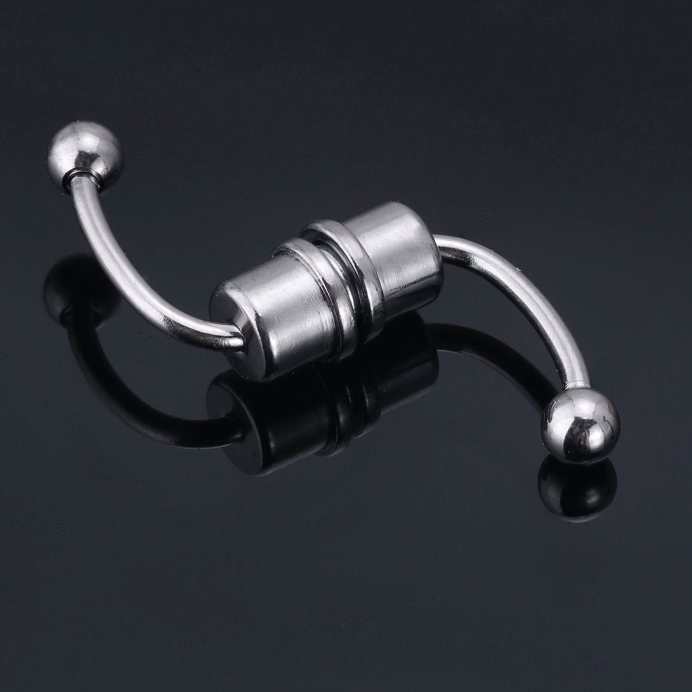 Magnetic Non-Piercing Horseshoe Fake Nose Piercing