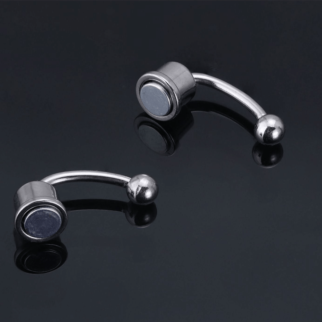 Magnetic Non-Piercing Horseshoe Fake Nose Piercing