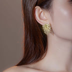 Sparkly Color Rhinestone Earring Stud