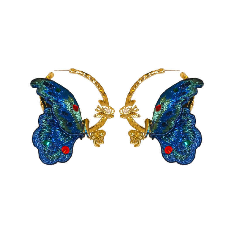 Y2K Two Tone Cat Split Index Ring