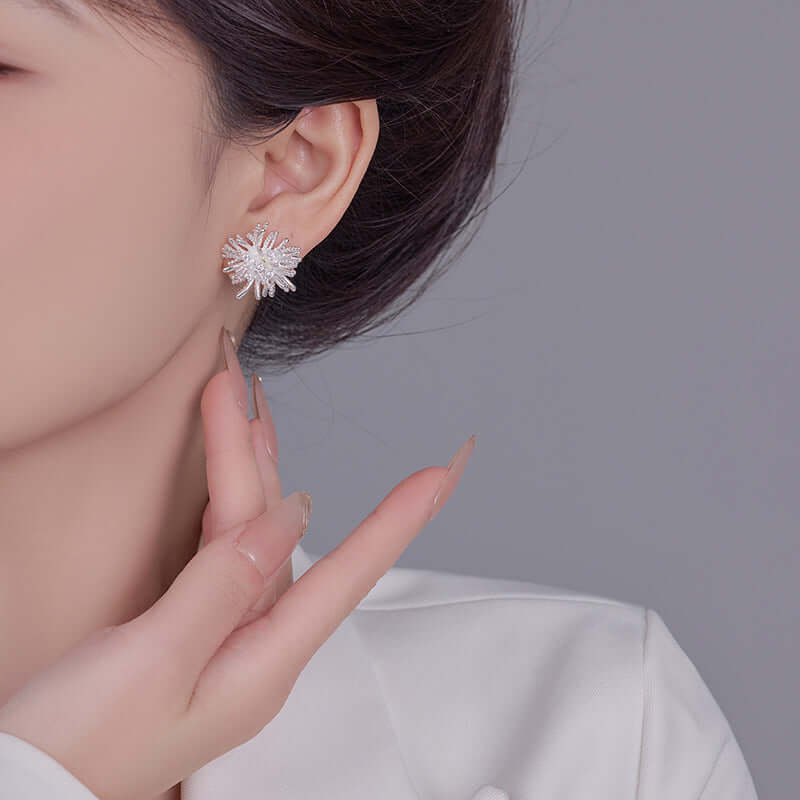 Starburst Fireworks Stud Earrings