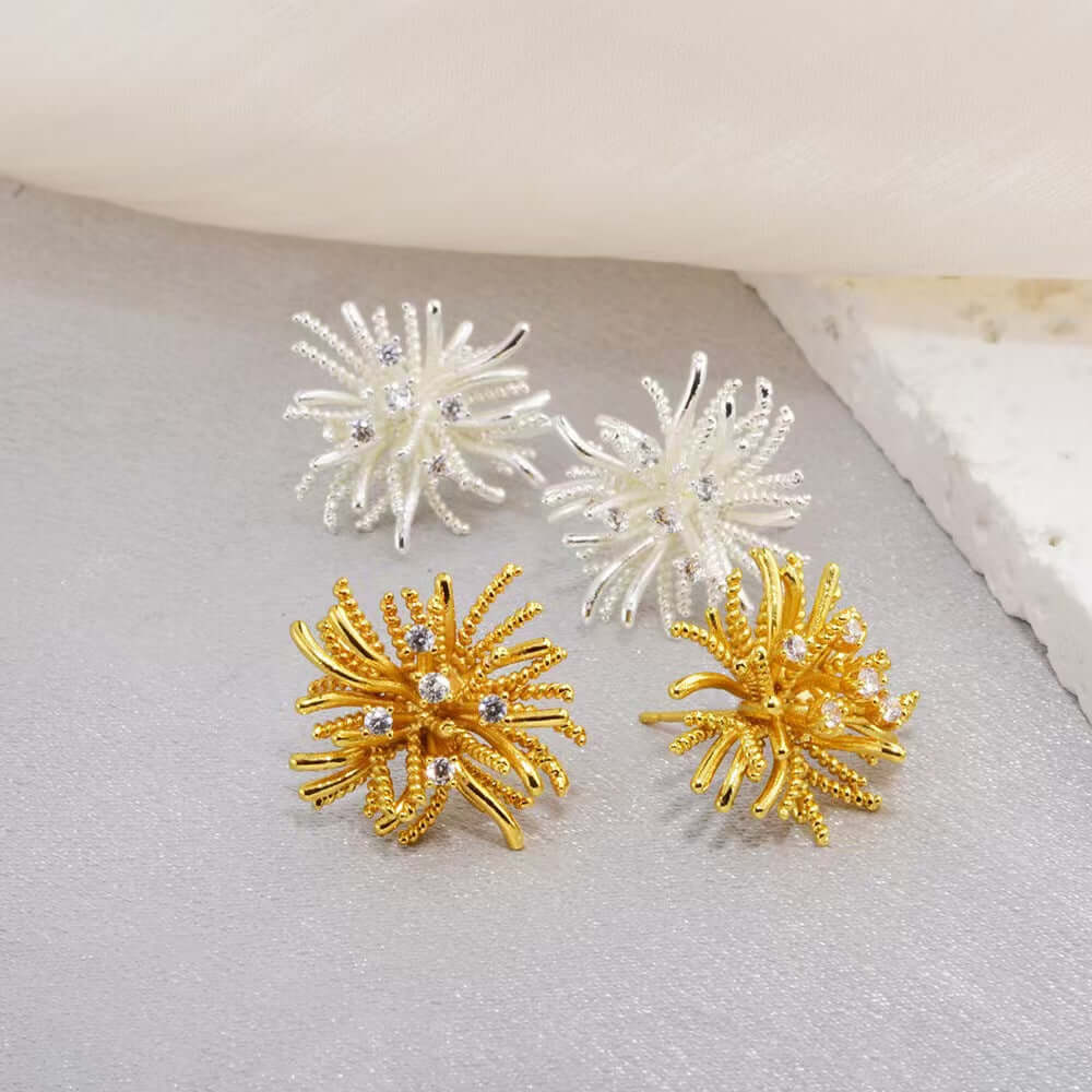 Starburst Fireworks Stud Earrings