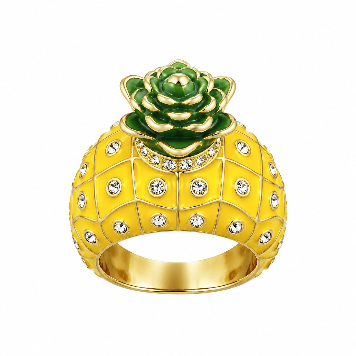 Fruity Fun Colorful Statement Ring