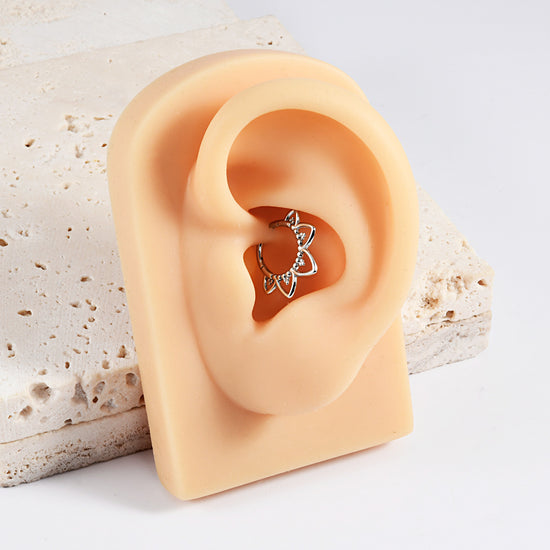 16G Tassel Marquise Hinged Segment Ring