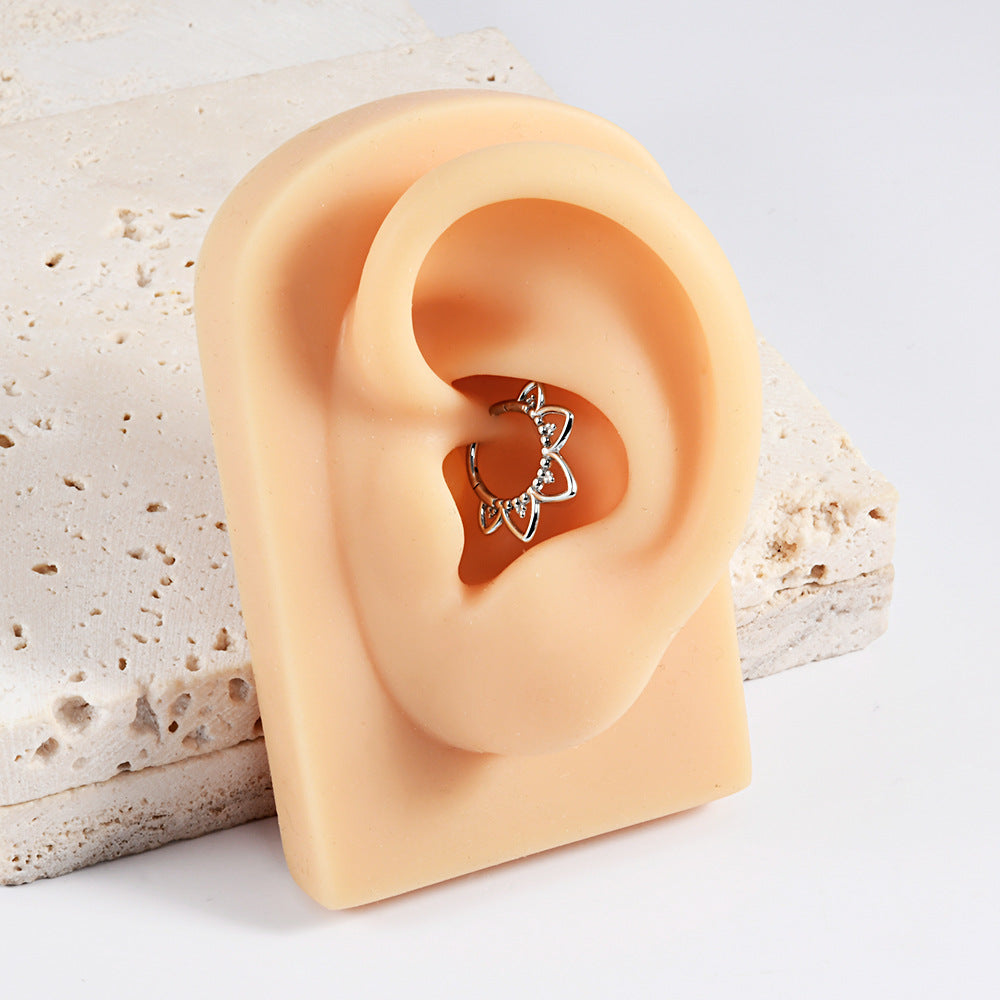 16G Tassel Marquise Hinged Segment Ring