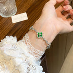 Four Leaf Clover Cleef Bracelet