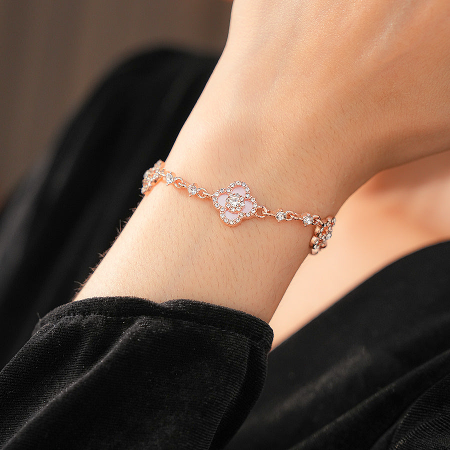 Four Leaf Clover Cleef Bracelet