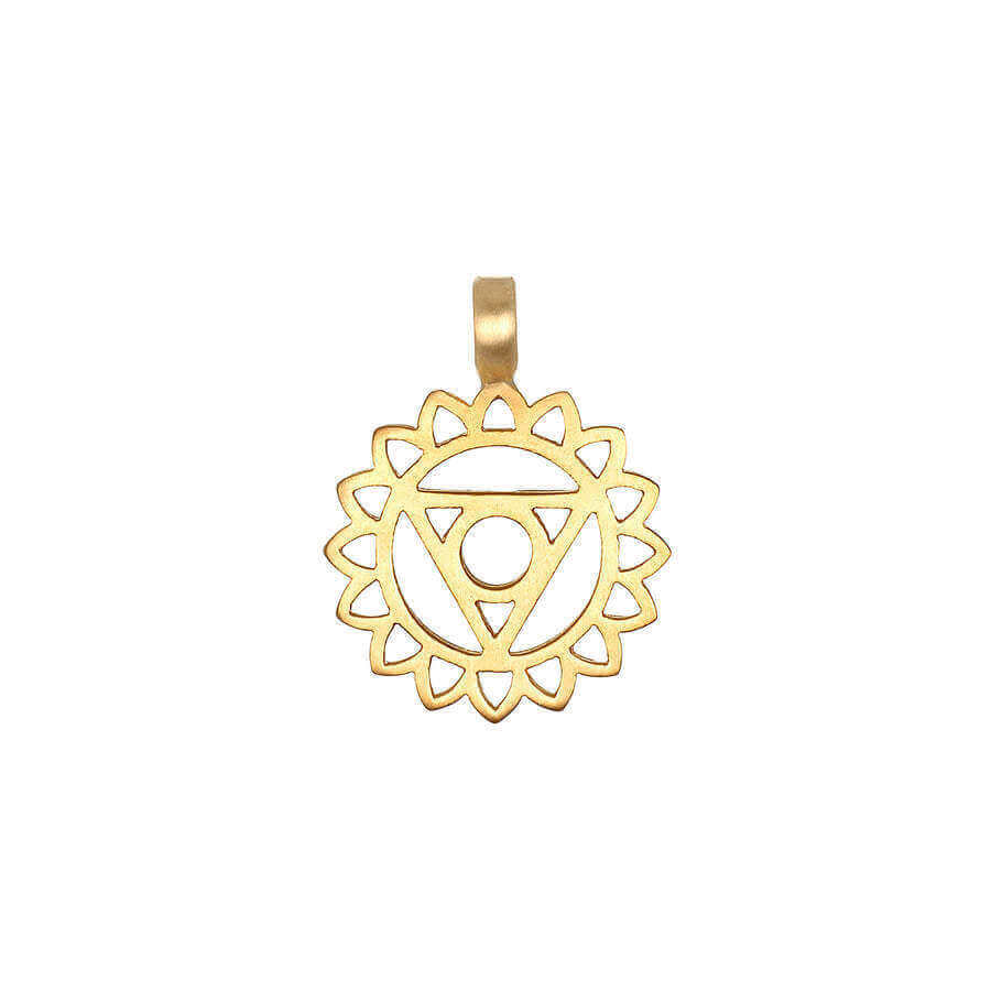 Ganesha Elephant Lotus Pendant Charm | JX402-1
