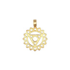 Ganesha Elephant Lotus Pendant Charm | JX402-1