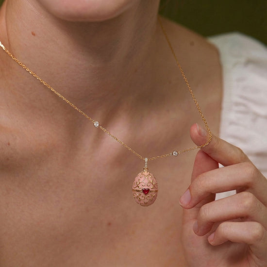 Hidden Treasure Surprise Egg Necklace