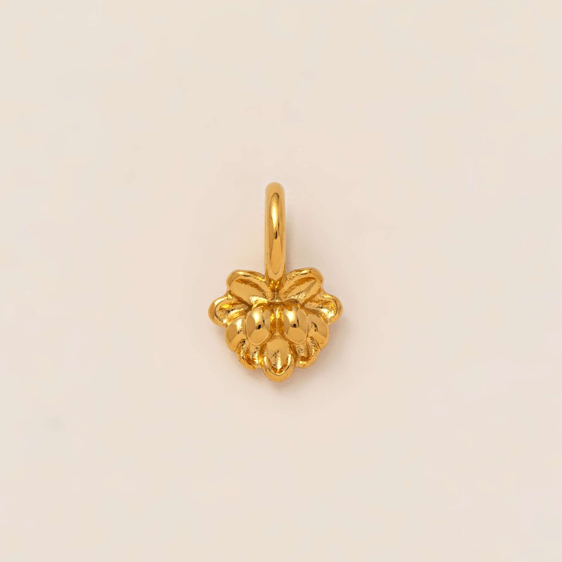 Ganesha Elephant Lotus Pendant Charm | JX402-1
