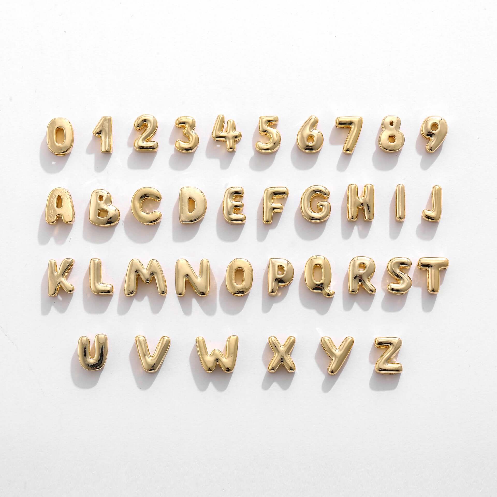 DIY Custom Name Initial Necklace Charm