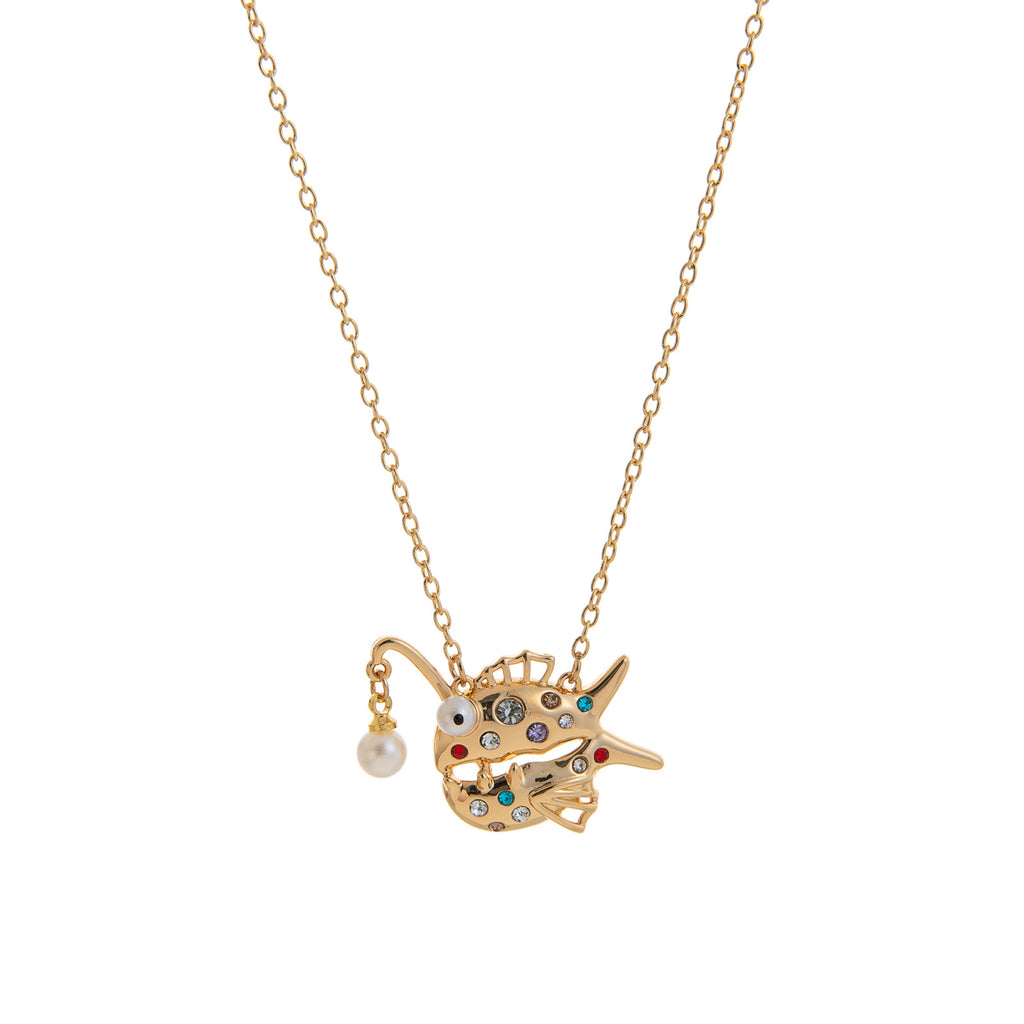 Ocean Marine Animal Pearl Necklace