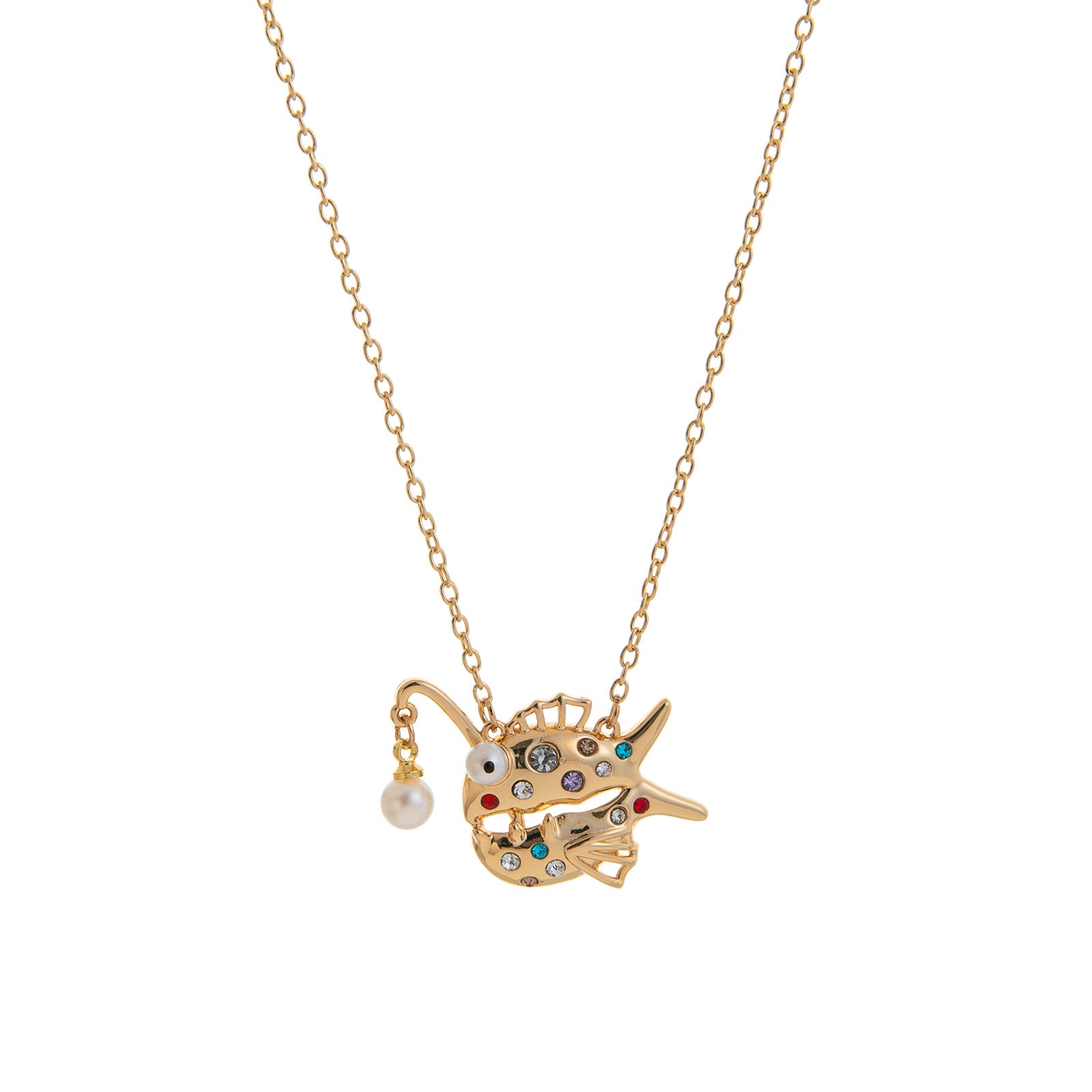 Ocean Marine Animal Pearl Necklace
