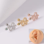cartilage earrings, piercing jewelry, cartilage piercing, body jewelry, helix piercing, helix earrings, tragus piercing, snake earrings
