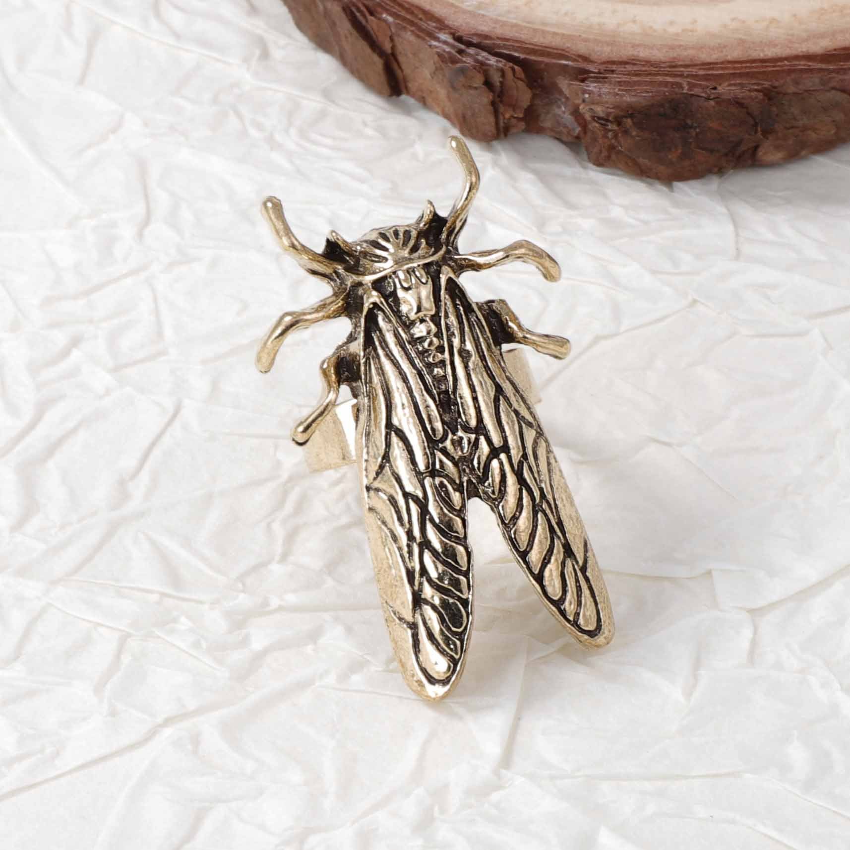 Quirky Ladybug Insect Ring