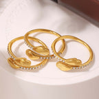 18K Gold Plated Hug Me Ring