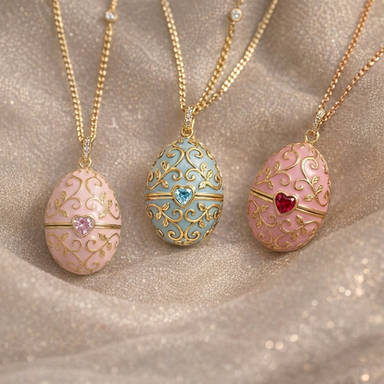 Hidden Treasure Surprise Egg Necklace