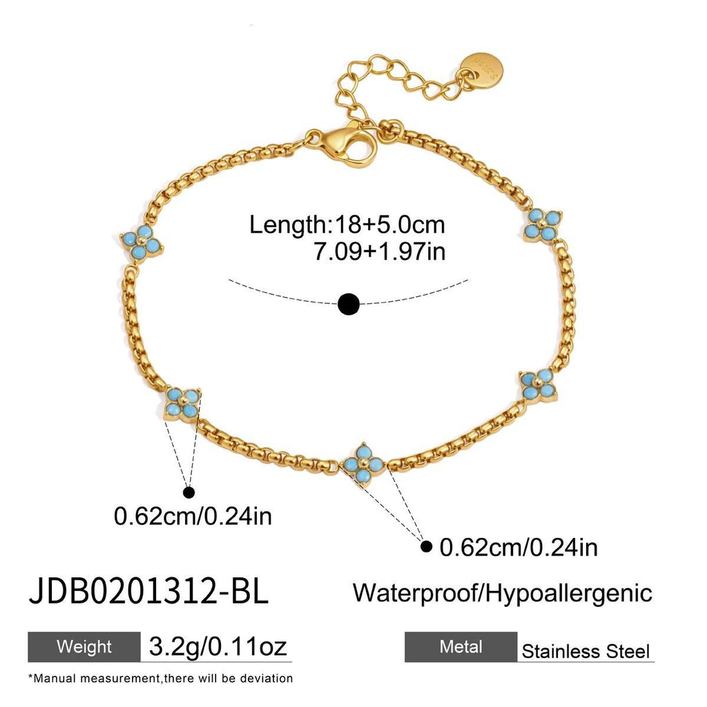 Golden Hour Turquoise Layering Bracelet