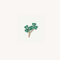 4 Leaf Clover Locket Necklace Charm