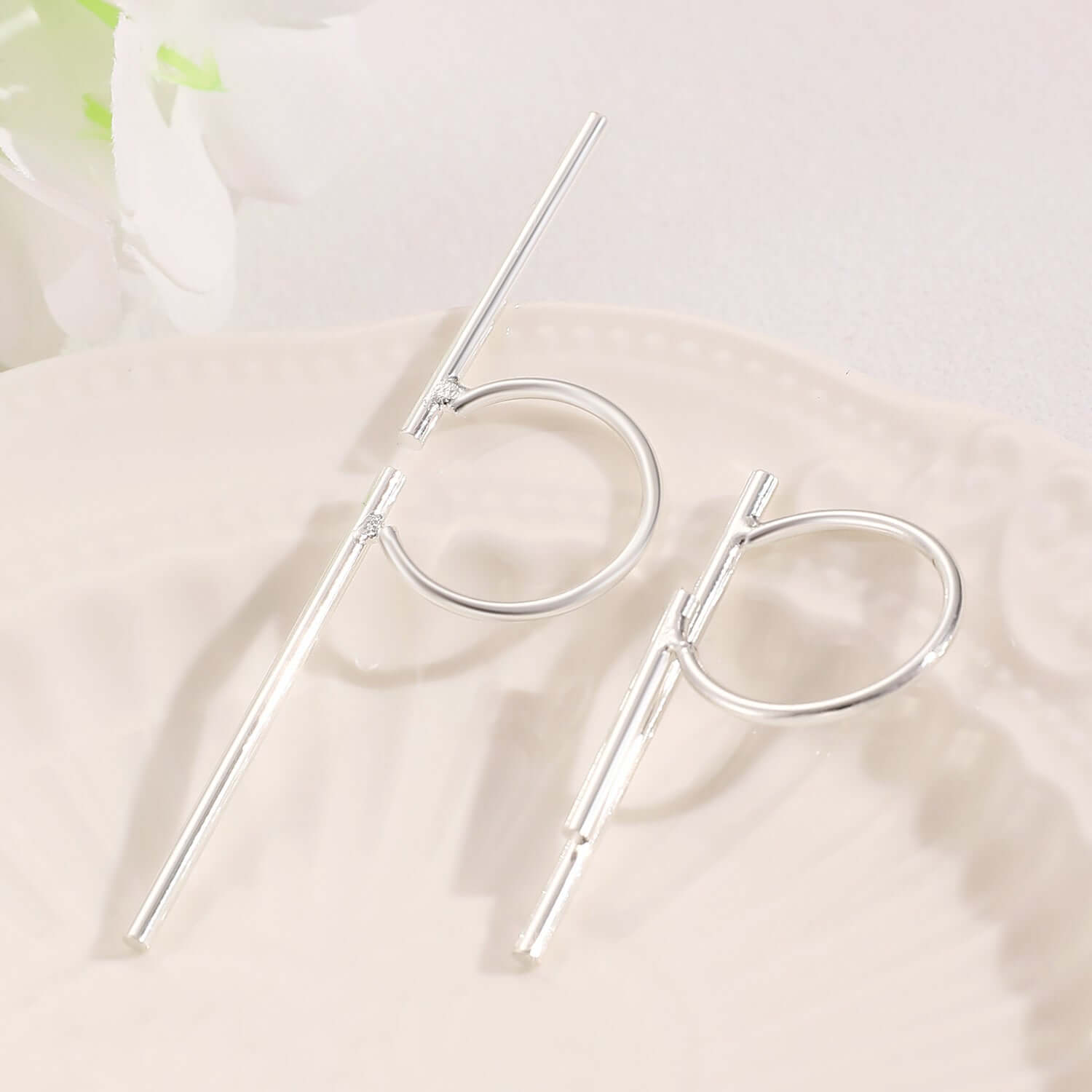 Chunky Vertical Bar Statement Ring