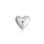 Silver heart Charm