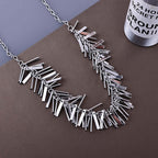 Chic Metallic Tassel Chain Necklace