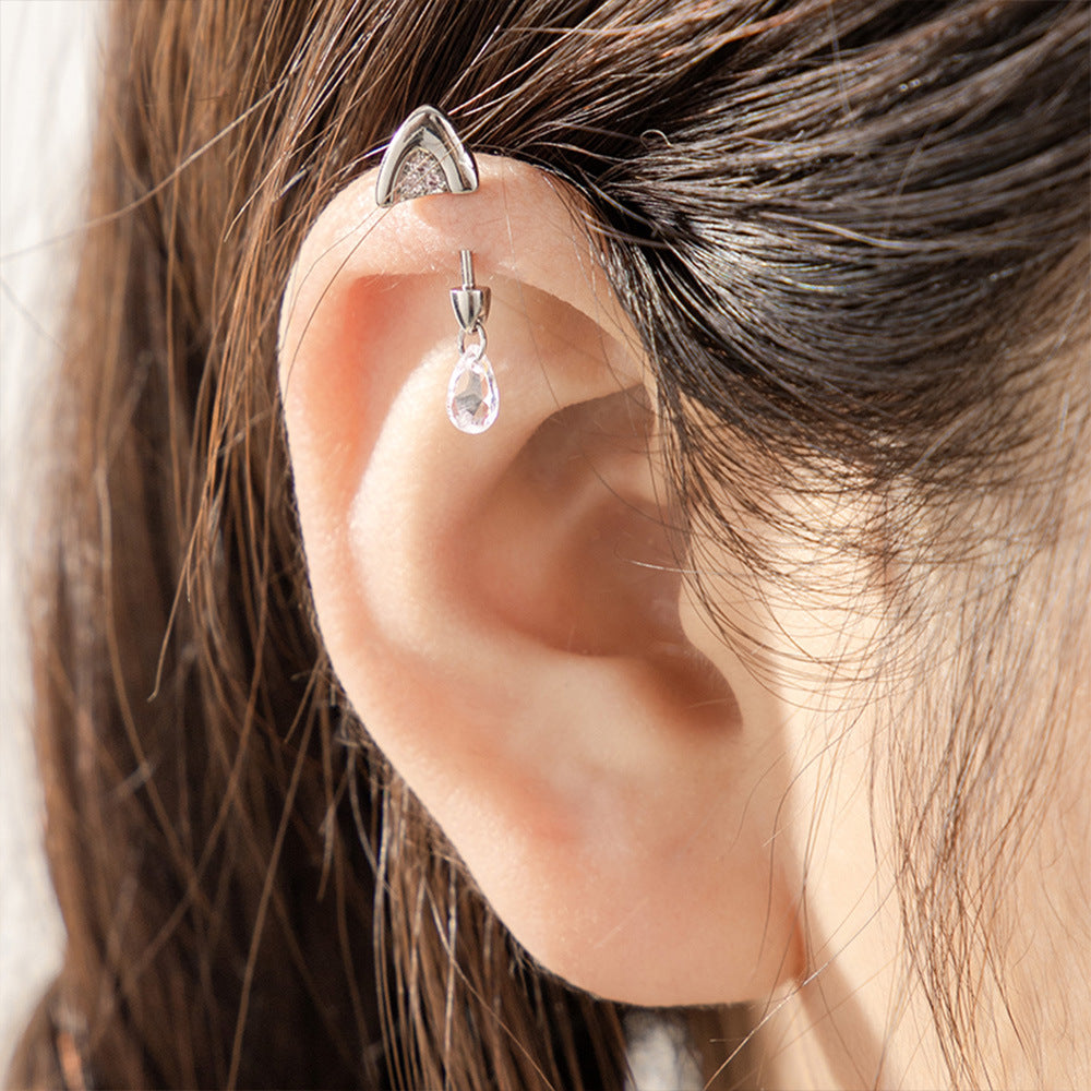 Kitty Ear Forward Helix Ear Piercing